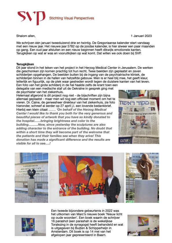 Nieuwsbrief SVP - januari 2023